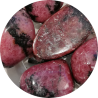 Crystal Rhodonite
