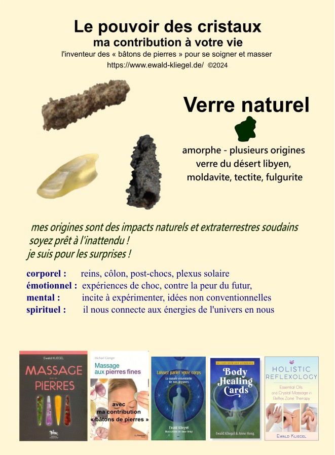 Verre-naturel - MASSAGE avec les PIERRES Ewald Kliegel